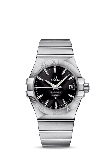 Omega Constellation Co-Axial 35 Stainless Steel / Black